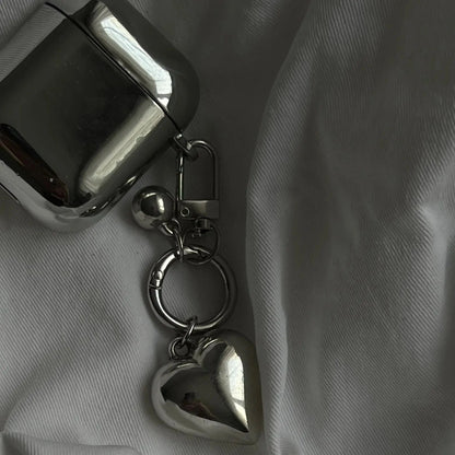 Heart of Silver Keyring