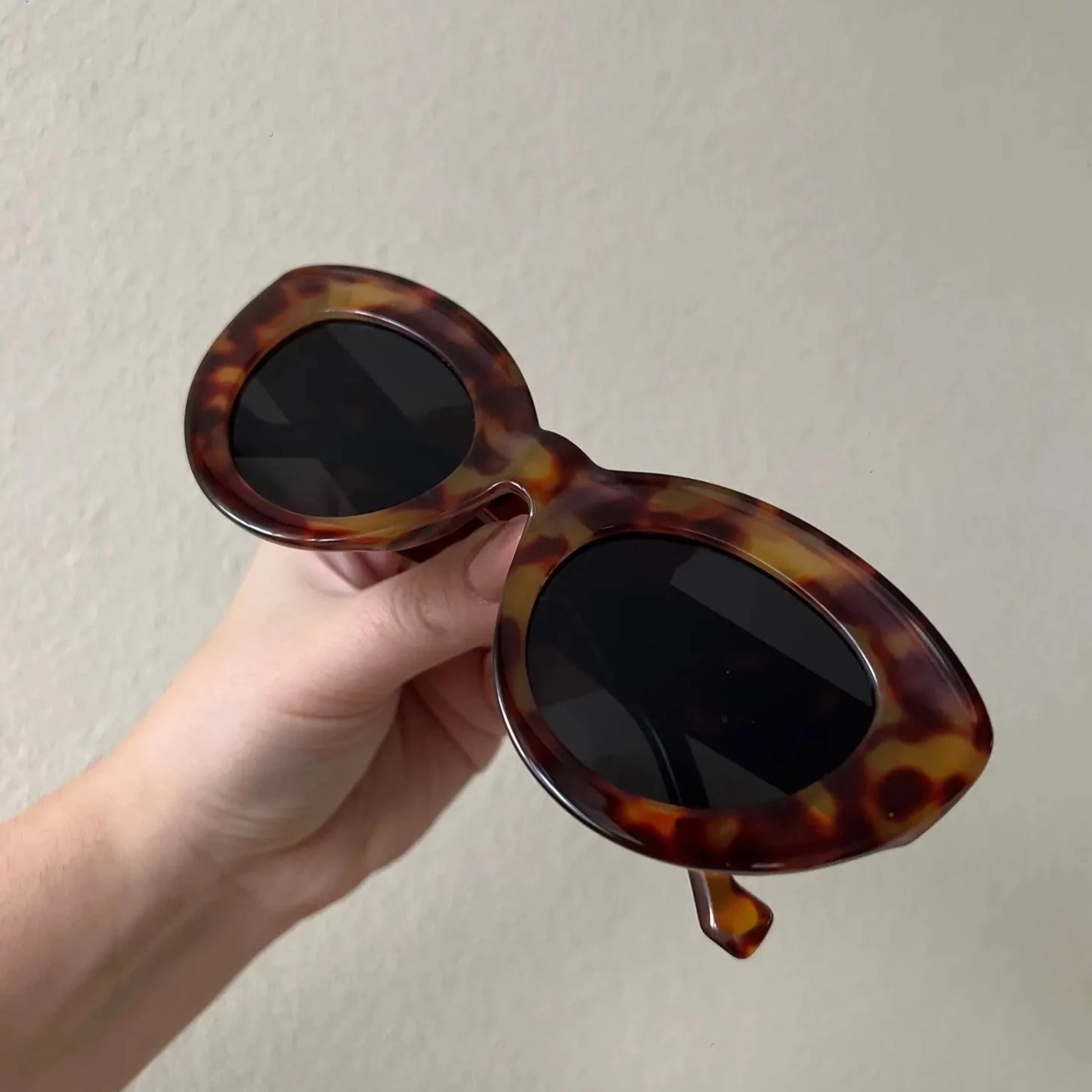 Madame Dour Oversized Cat Eye Sunglasses