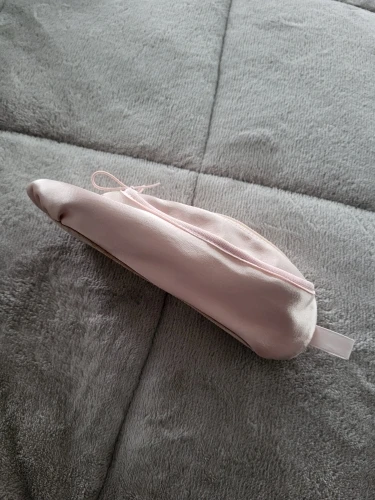 Peony Blush Satin Ballet Pencil Case