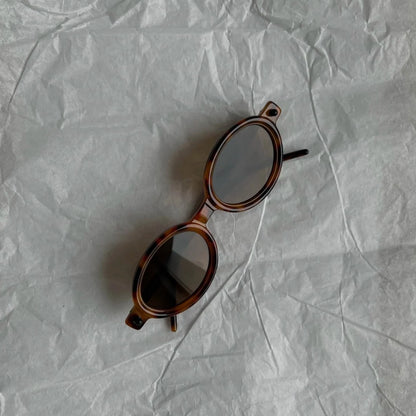 Licorice Oval Sunglasses