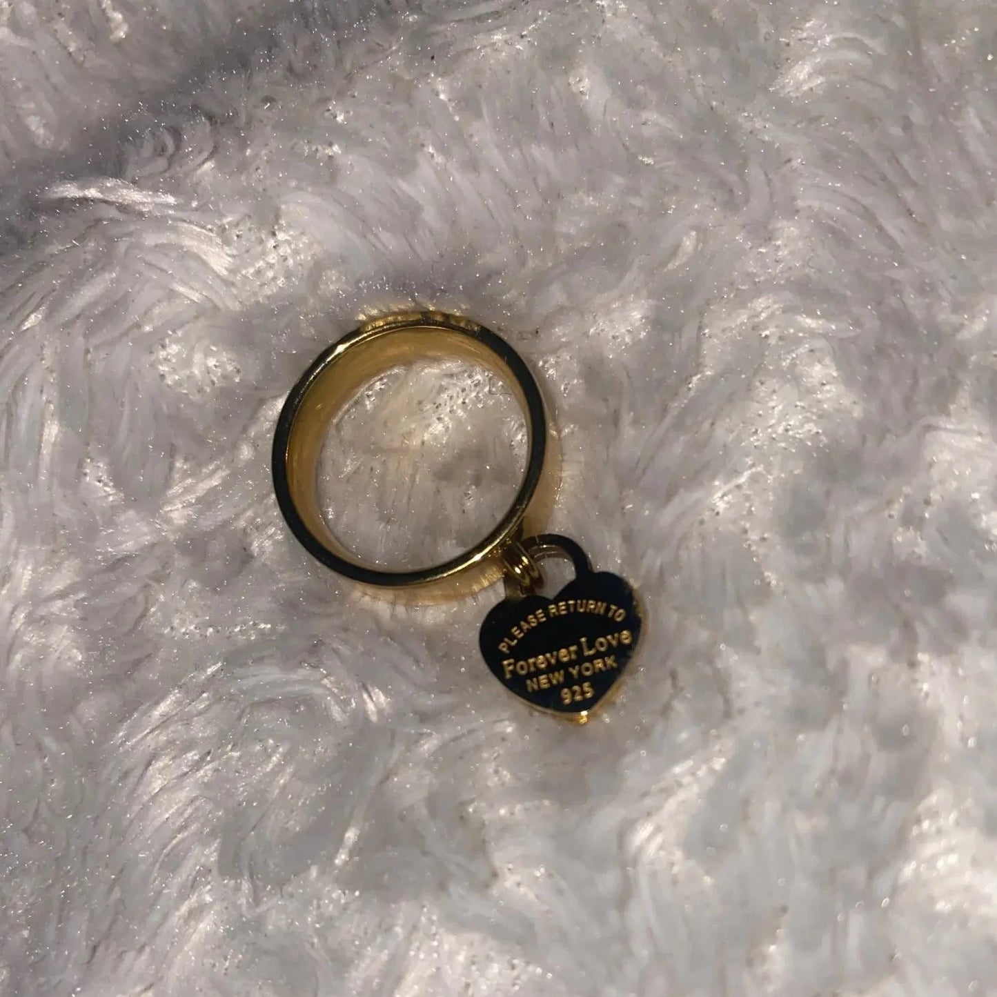 Double Love Charm Ring