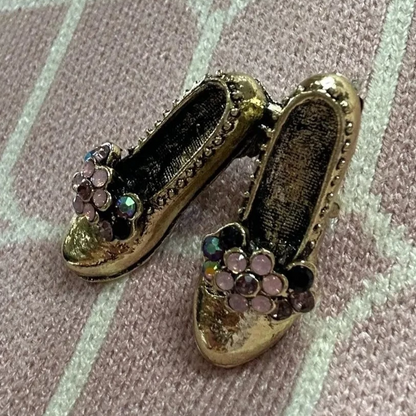 Flower Ballet Flats Brooch