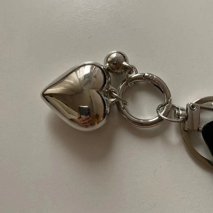 Heart of Silver Keyring