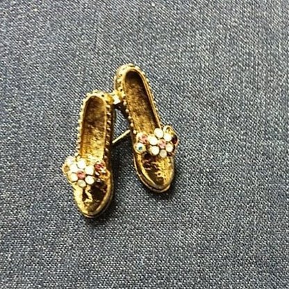 Flower Ballet Flats Brooch