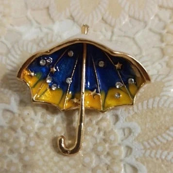 Star-Gazing Umbrella Brooch