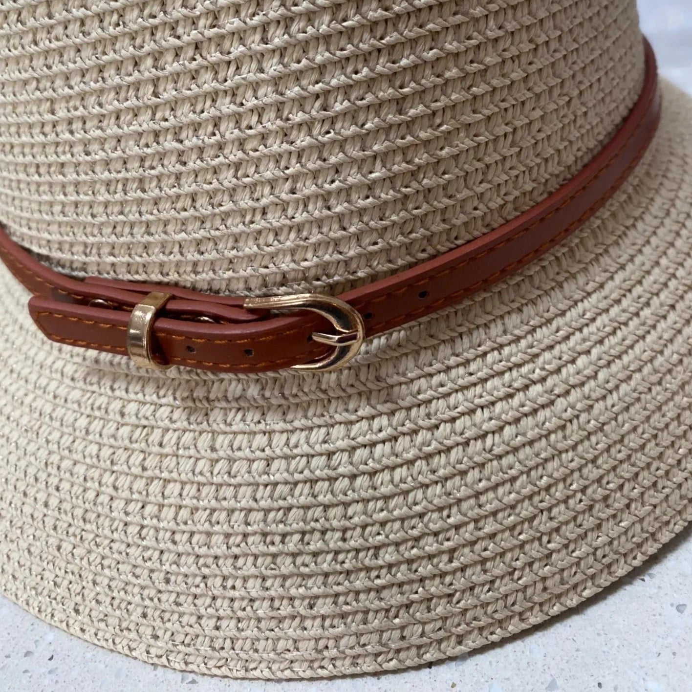 Ronada Bucket Straw Hat