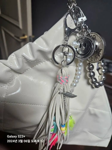 Rosetta Tassel Keychain