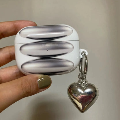 Heart of Silver Keyring