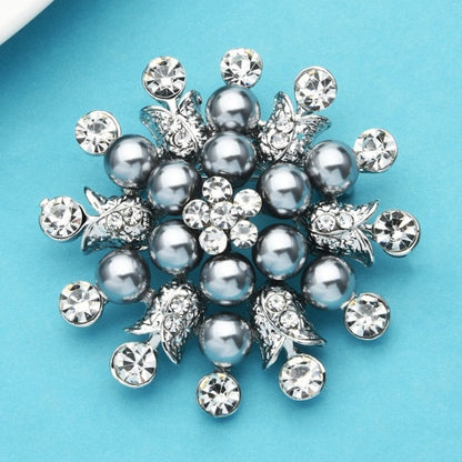 Flower Snowflake Brooch