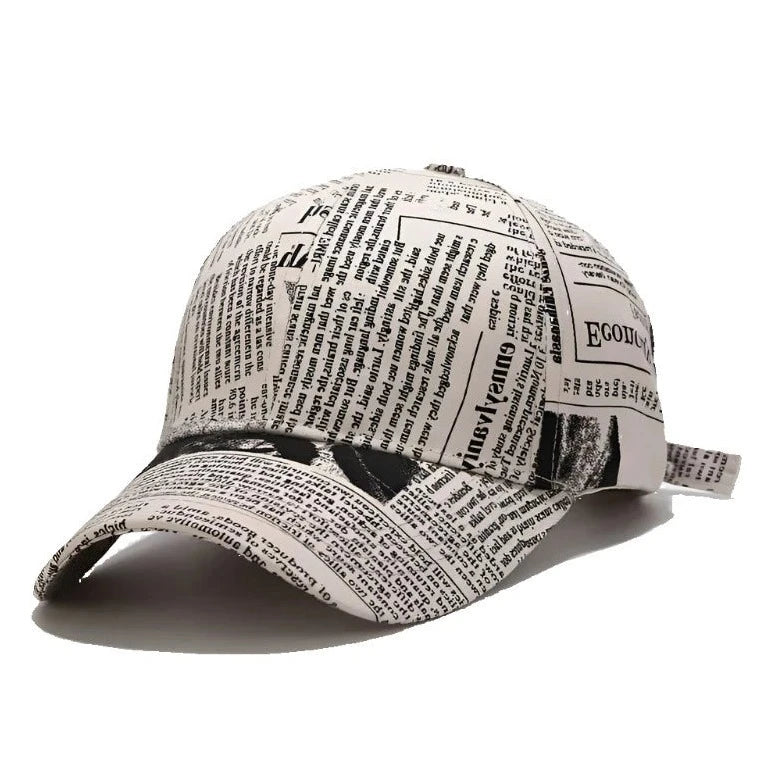 Librarian Newspaper Baseball Cap