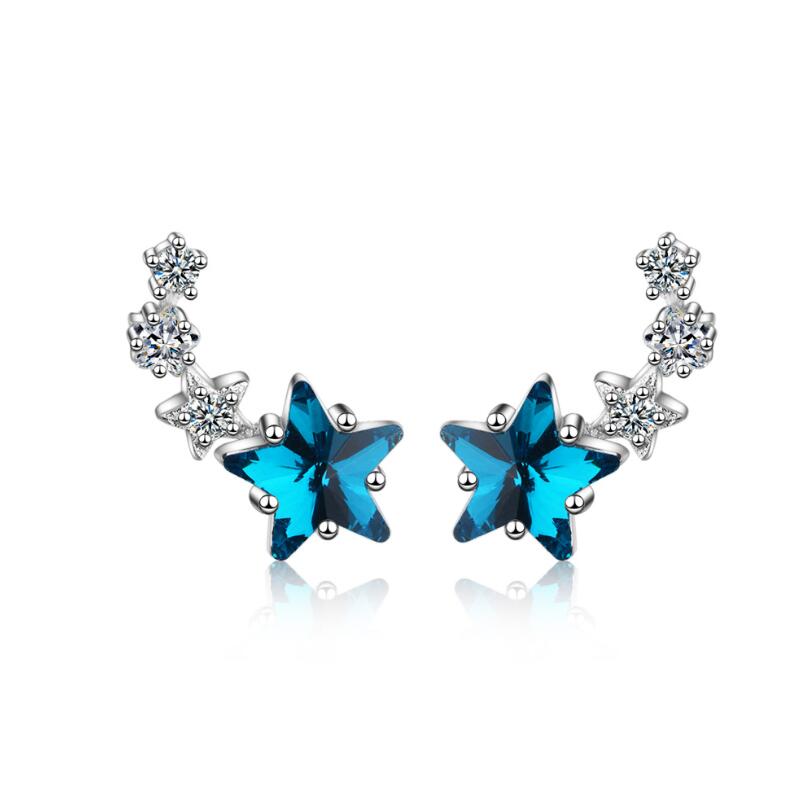 Dara Star Stud Earrings