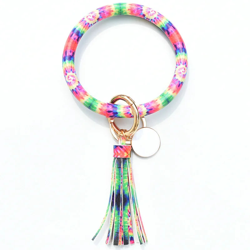 Malai Tassel Keyring Wrist Bangle