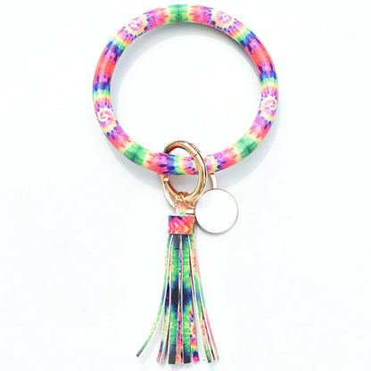 Malai Tassel Keyring Wrist Bangle