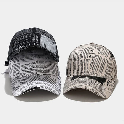 Librarian Newspaper Baseball Cap