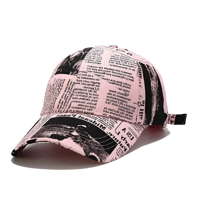 Librarian Newspaper Baseball Cap