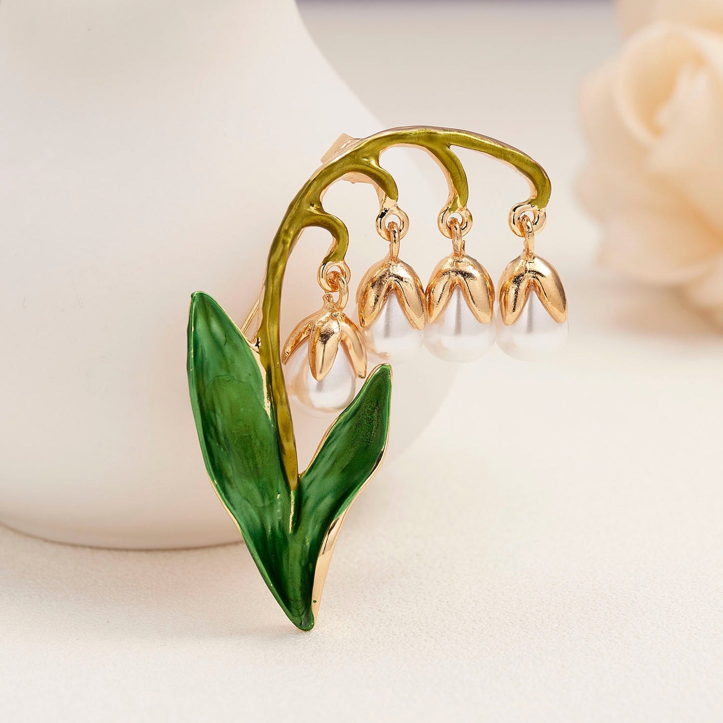 Lily of The Valley Brooch