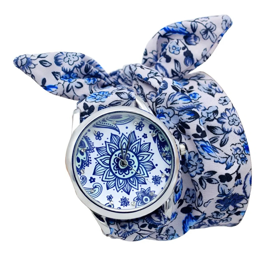 Highland Paisley Ribbon Hand Watch