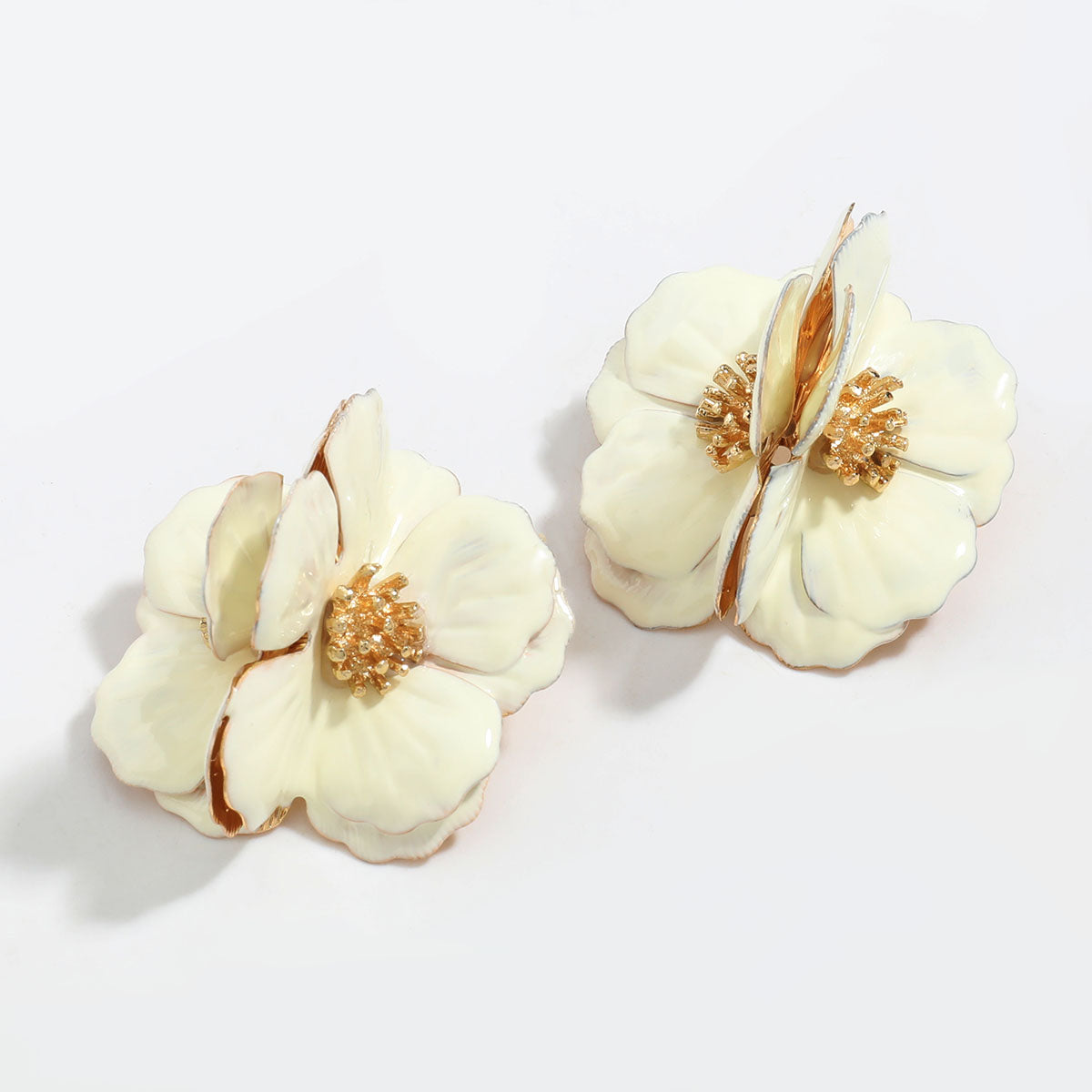 Dance Kisses Flower Stud Earrings