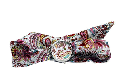 Highland Paisley Ribbon Hand Watch