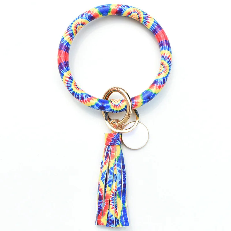 Malai Tassel Keyring Wrist Bangle