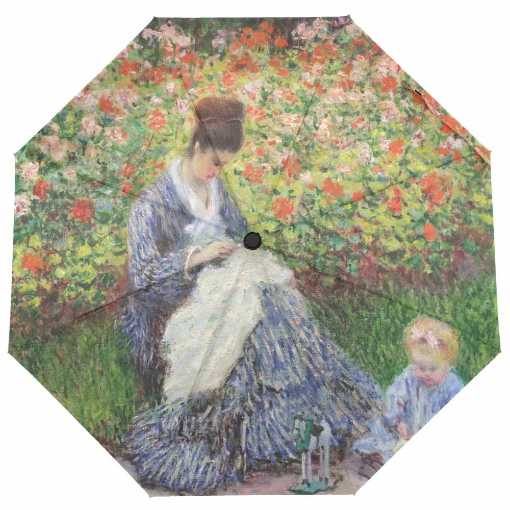 Garden Claude Monet Umbrella