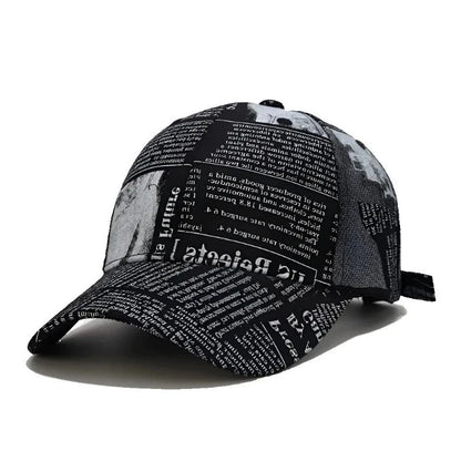 Librarian Newspaper Baseball Cap