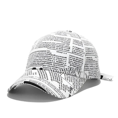 Librarian Newspaper Baseball Cap