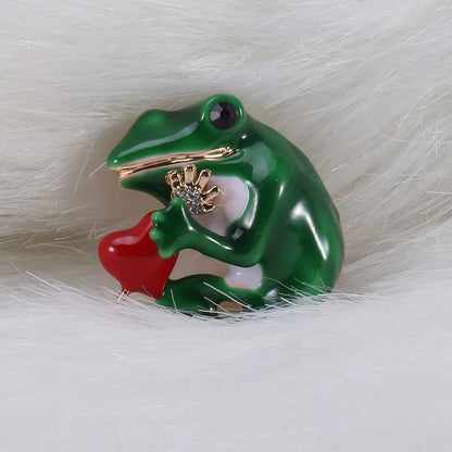 Frog Prince Brooch