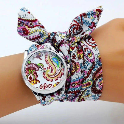 Highland Paisley Ribbon Hand Watch