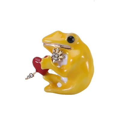 Frog Prince Brooch