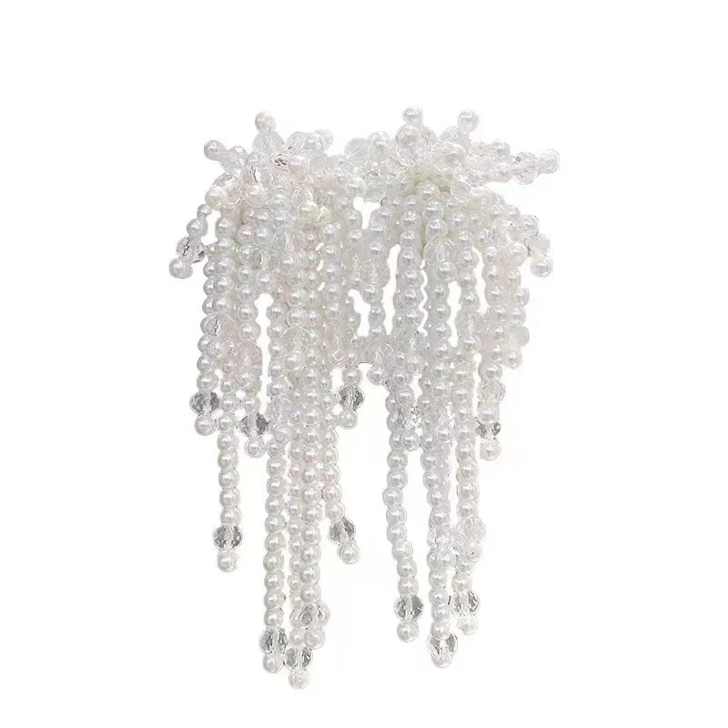 Barrett Crystal Pearl Earrings