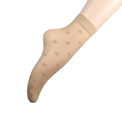 Polka Dot Nylon Socks