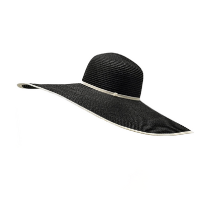 Ezaqora Wide-Brimmed Floppy Straw Hat