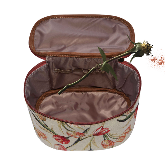 Candy Tulip Cosmetic Bag