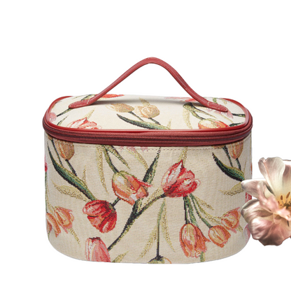 Candy Tulip Cosmetic Bag