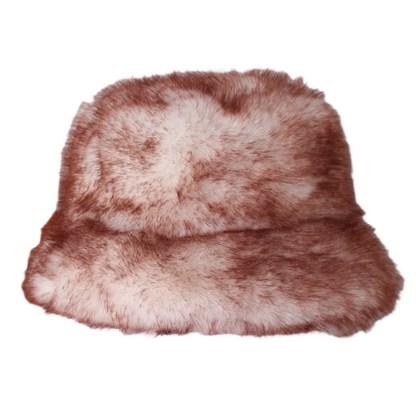 Snowfancy Oversized Fluffy Bucket Hat