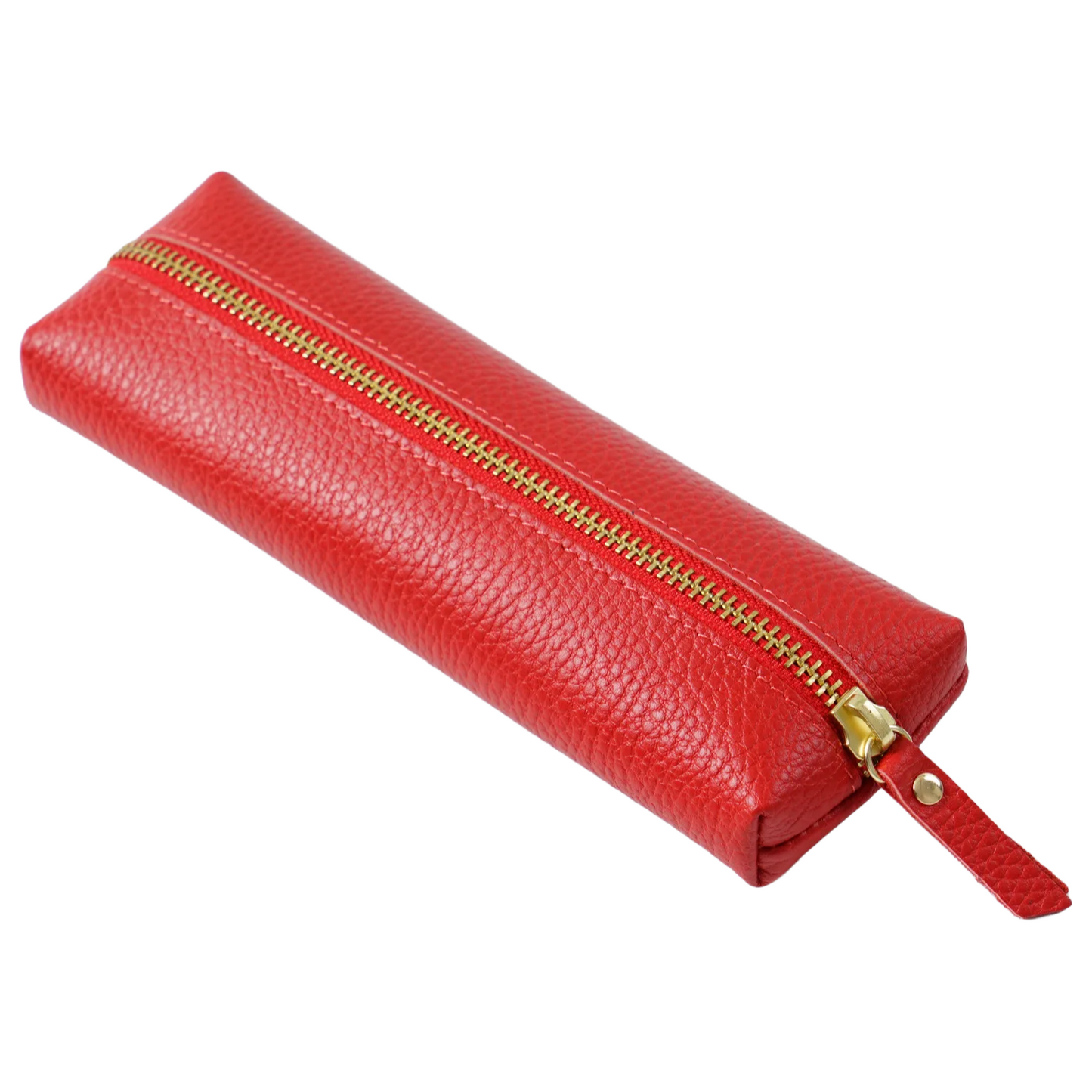 Misty Leather Pencil Bag