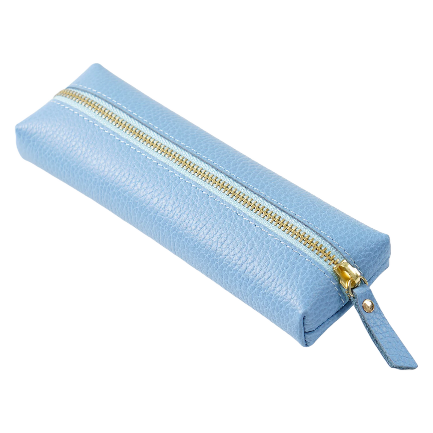 Misty Leather Pencil Bag