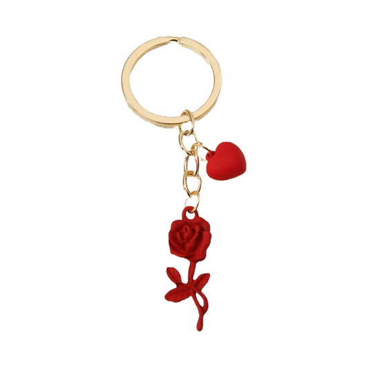 Desert Rose Keyring