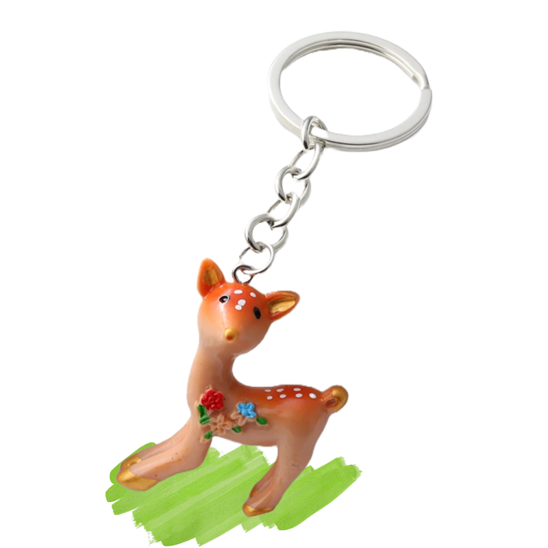 Little Fawn Friend Keyring