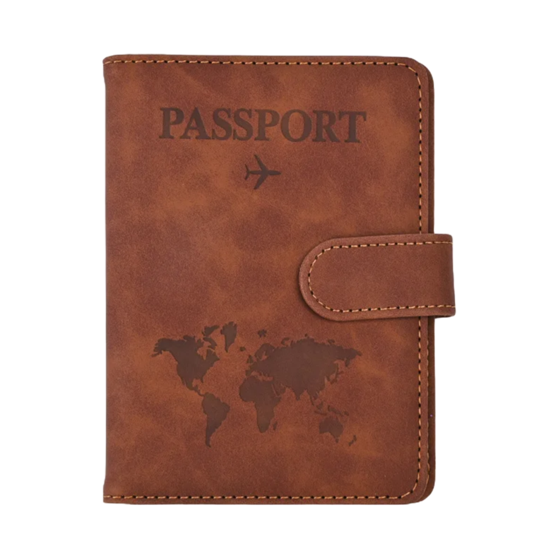 Magic Globe Passport Holder Wallet