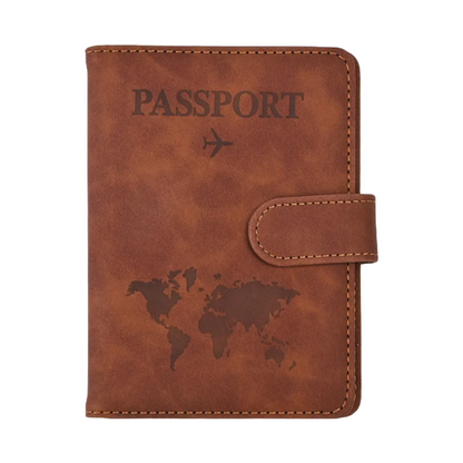 Magic Globe Passport Holder Wallet