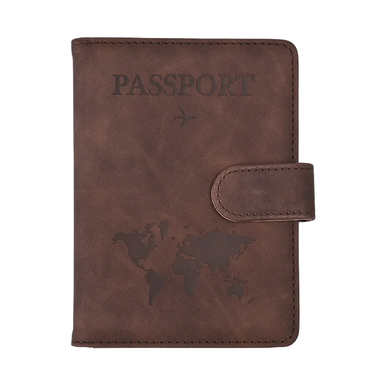 Magic Globe Passport Holder Wallet