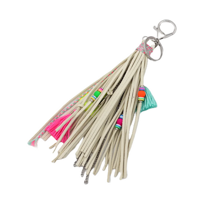 Rosetta Tassel Keychain