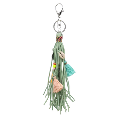 Rosetta Tassel Keychain