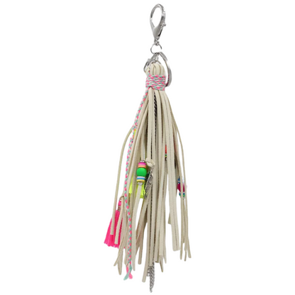 Rosetta Tassel Keychain