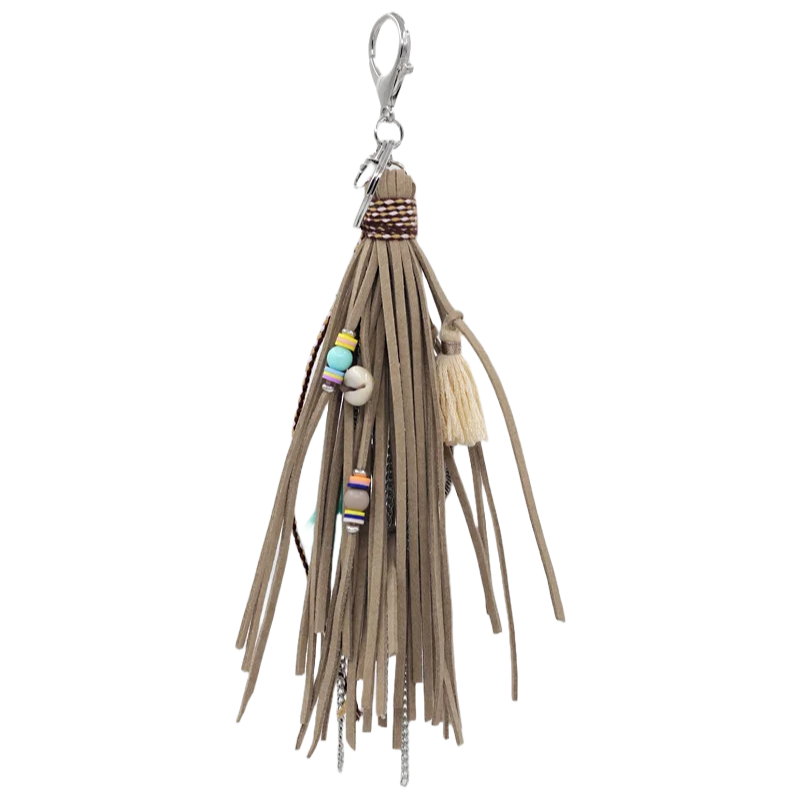 Rosetta Tassel Keychain