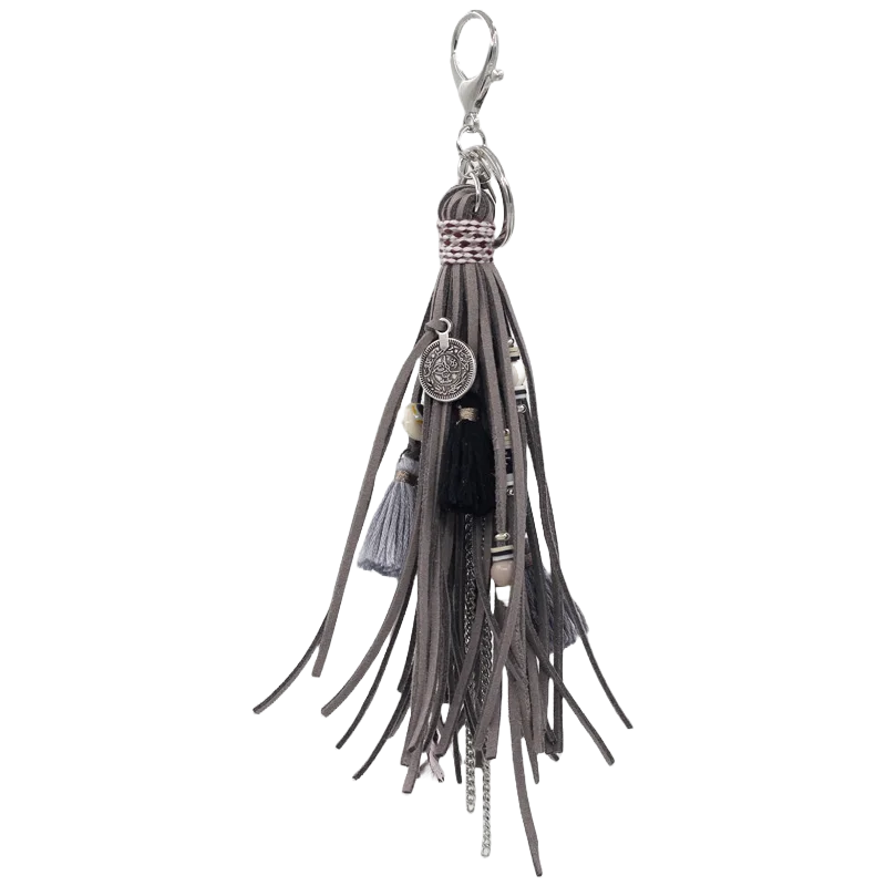 Rosetta Tassel Keychain