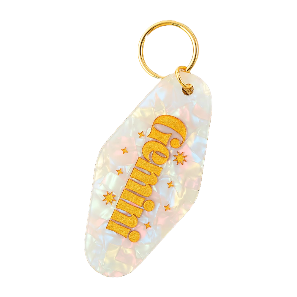 Star Signs Motel Keyring