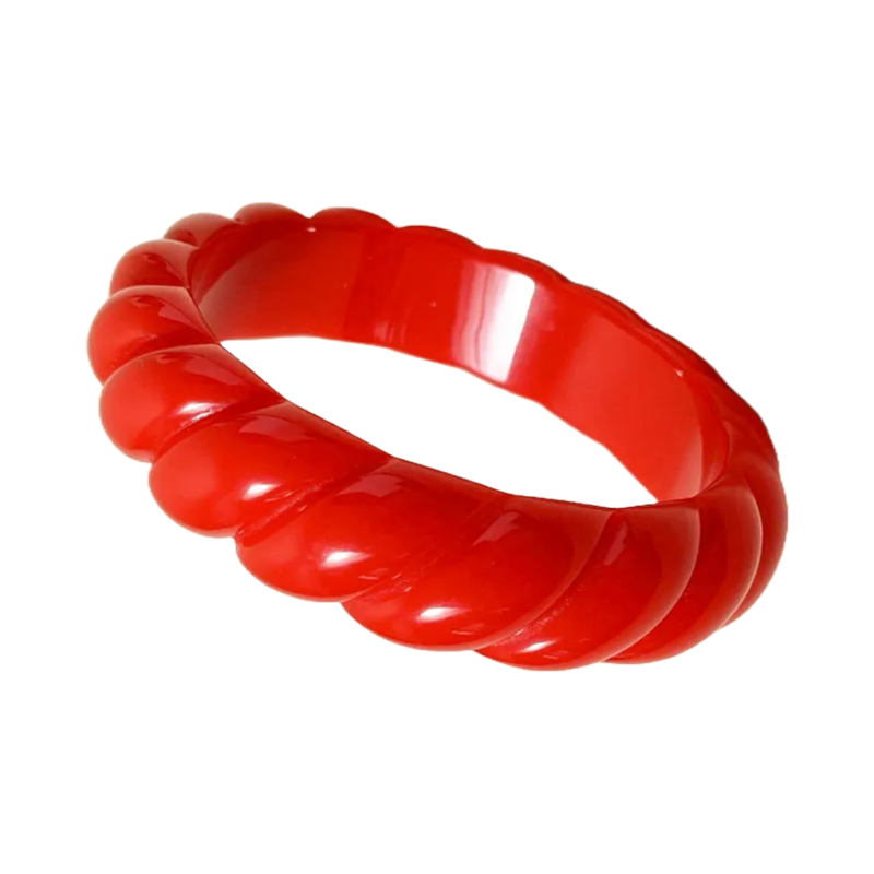 Dancing Wave Resin Bangle